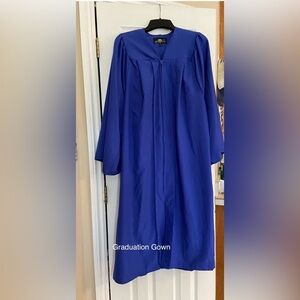 Blue Graduation Gown
